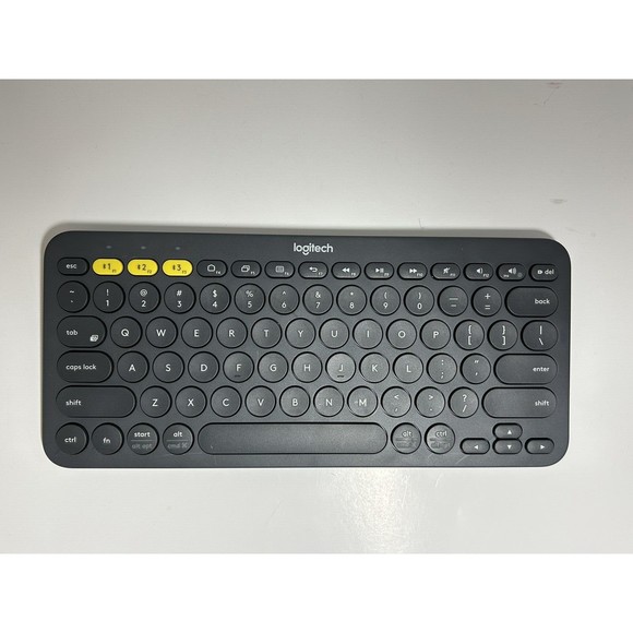 Logitech K380 Multi-Device Ultra Thin Wireless Bluetooth Keyboard Android IOS - Picture 6 of 8